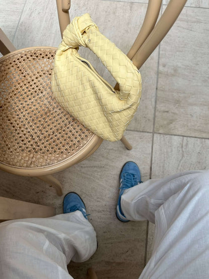 Siena | Borsa Piccola con Manico Intrecciato