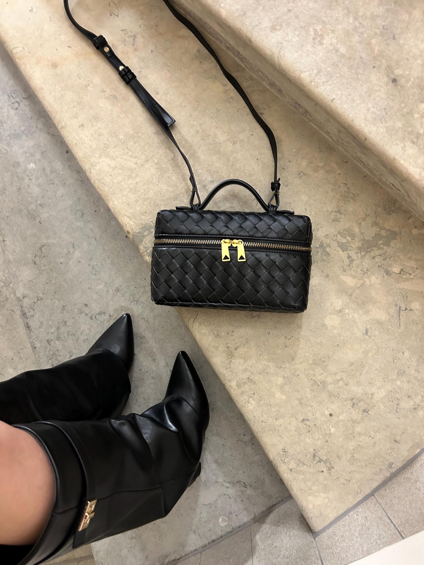 Giulietta | Borsa In Tessuto Strutturata Lucida