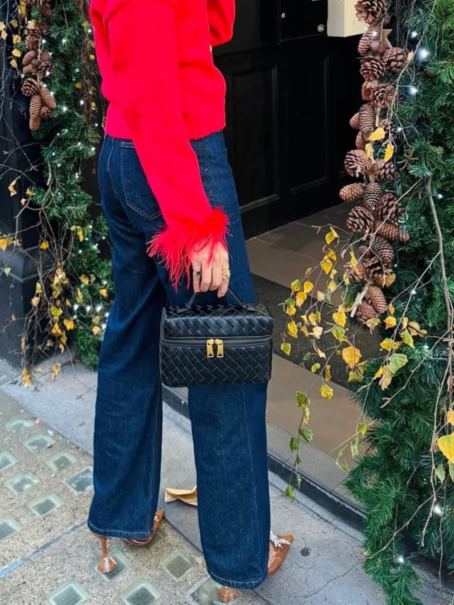 Giulietta | Borsa In Tessuto Strutturata Lucida