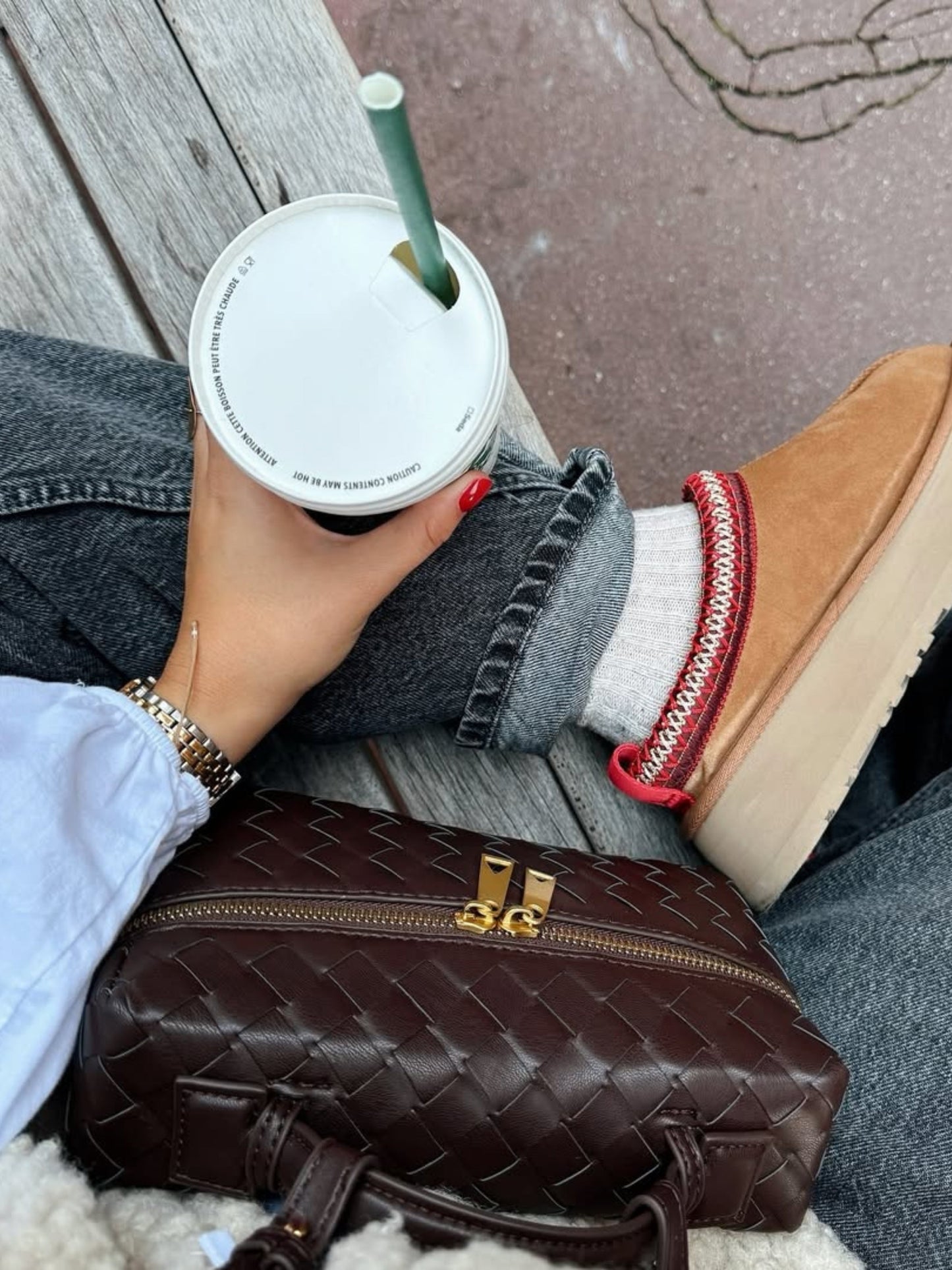 Giulietta | Borsa In Tessuto Strutturata Lucida