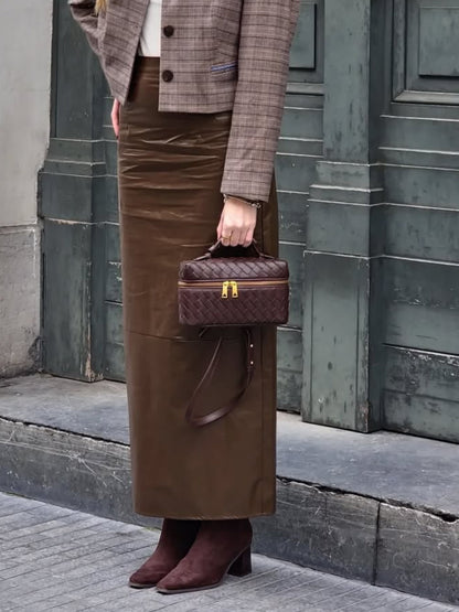 Giulietta | Borsa In Tessuto Strutturata Lucida