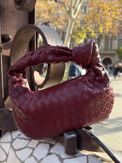 Siena | Borsa Piccola con Manico Intrecciato