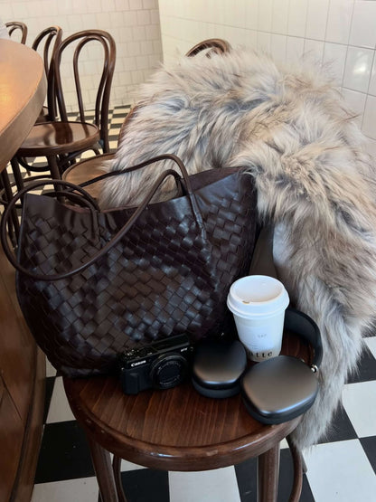 Lilla | Borsa Tote Intrecciata da Giorno