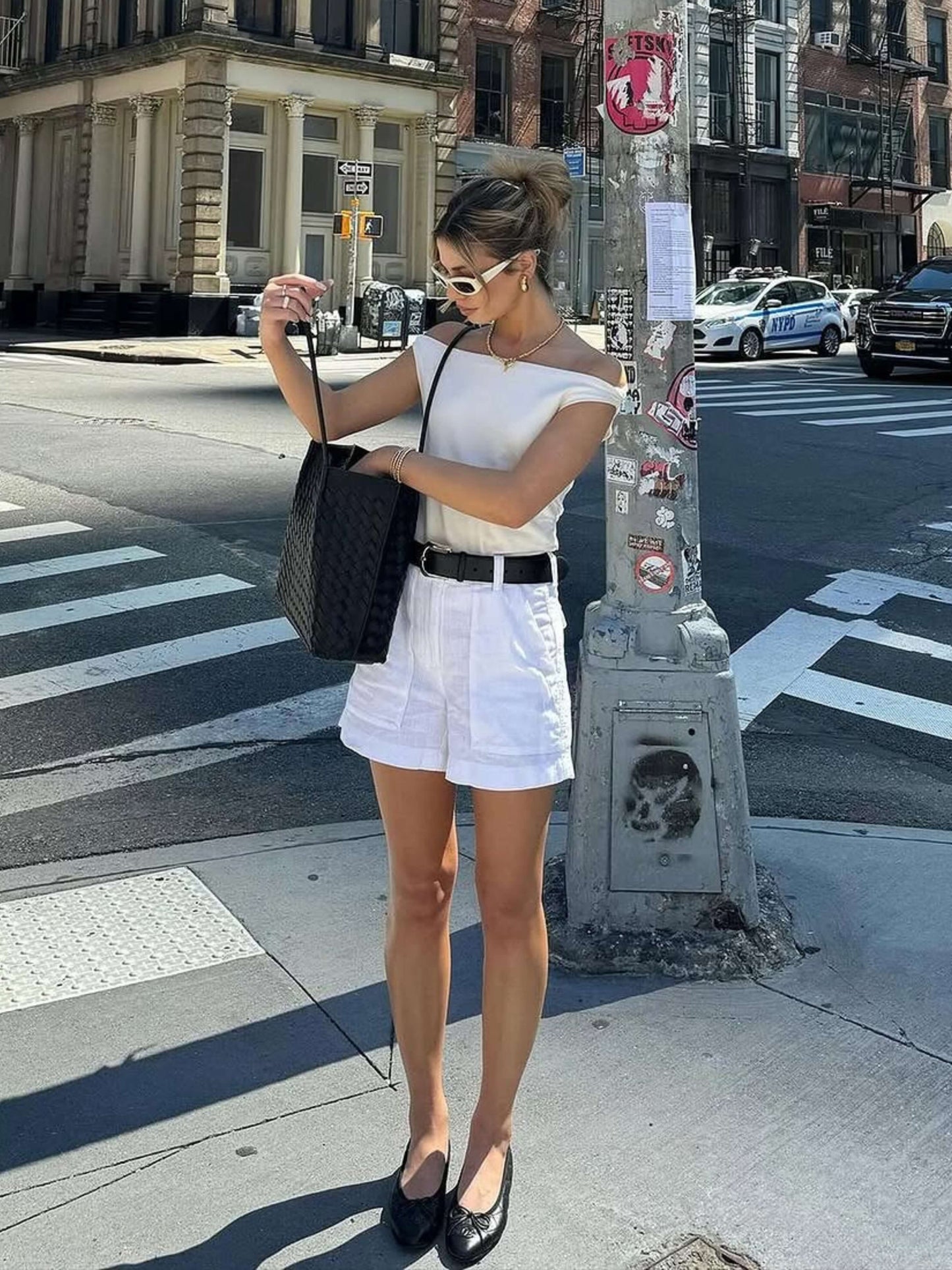 Lilla | Borsa Tote Intrecciata da Giorno