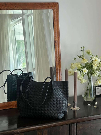 Lilla | Borsa Tote Intrecciata da Giorno