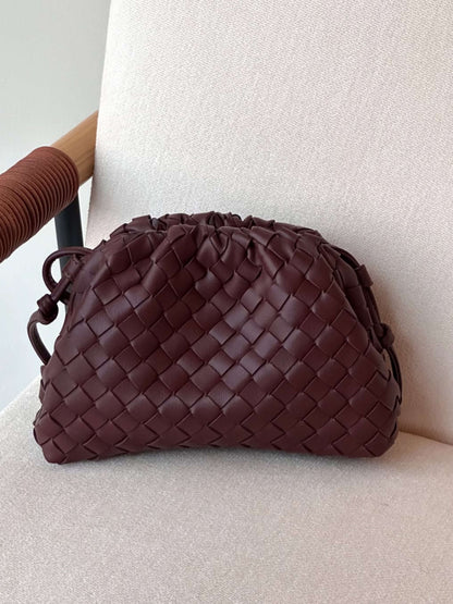 Elena | Borsa a tracolla intrecciata elegante