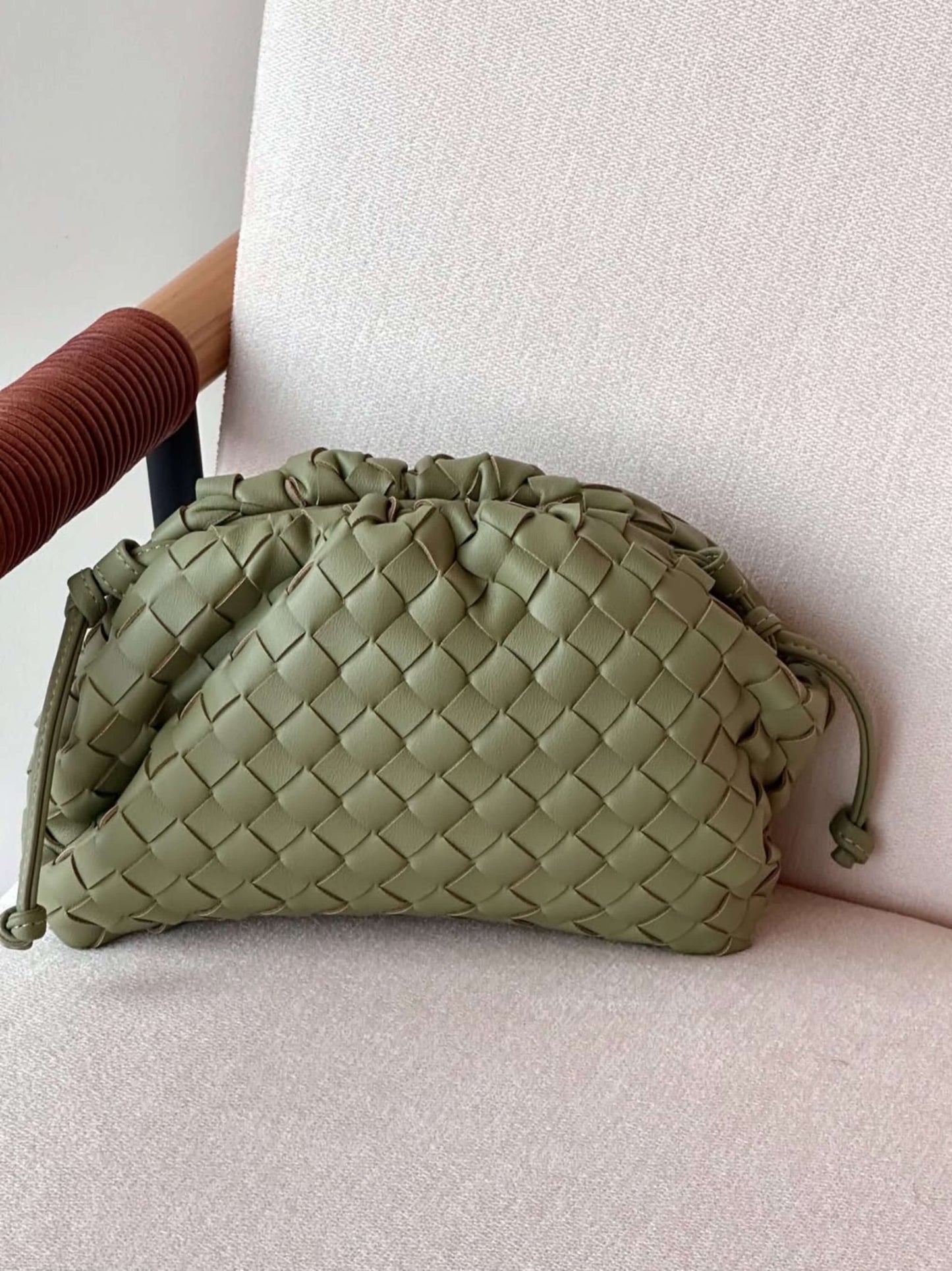 Elena | Borsa a tracolla intrecciata elegante