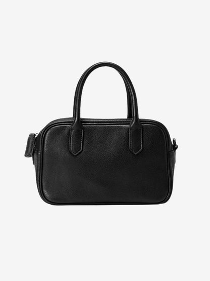 Elisa | Borsa Quadrata con Zip Lucida
