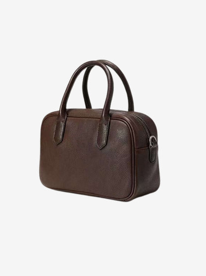 Elisa | Borsa Quadrata con Zip Lucida