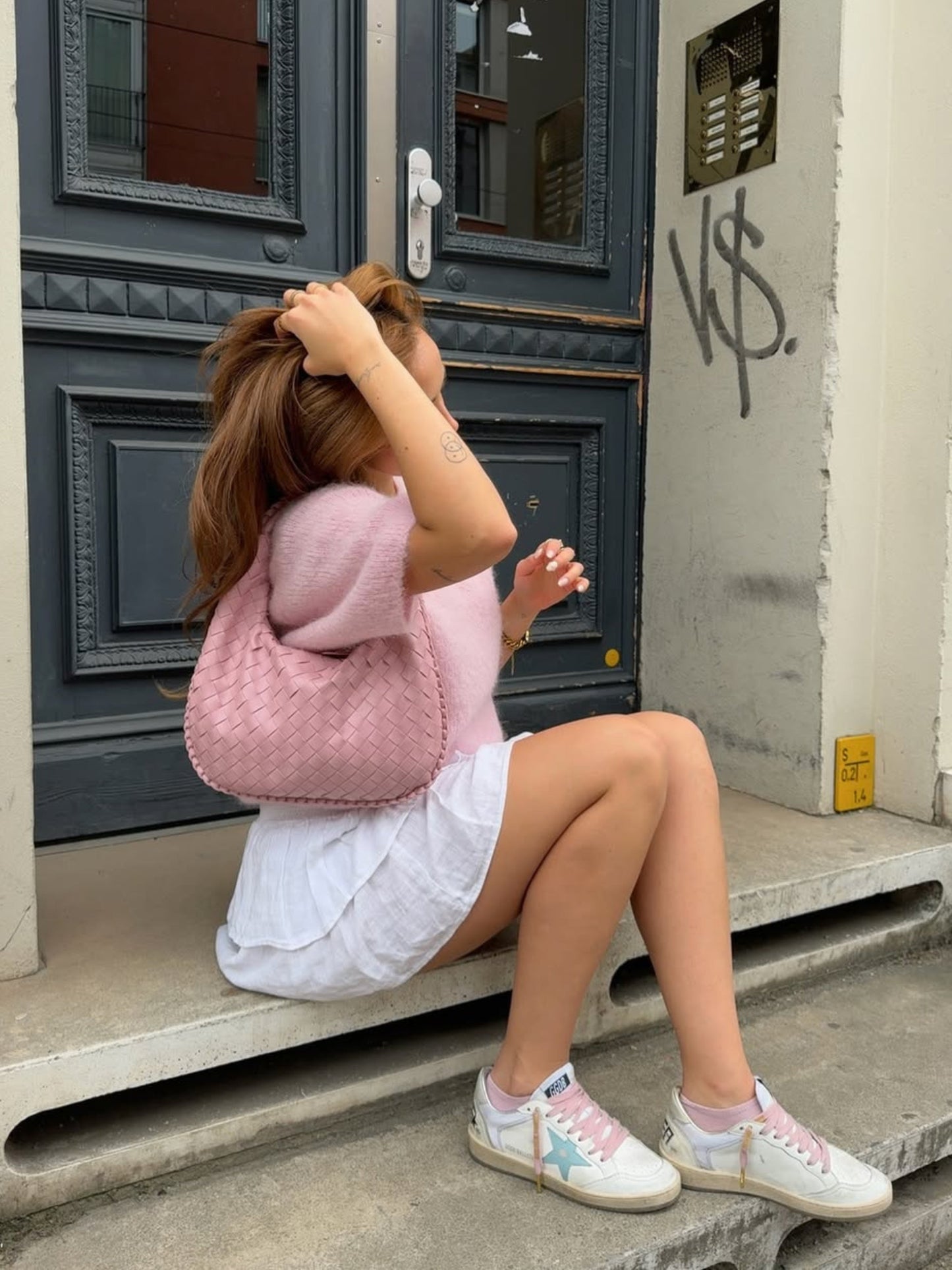 Eliseo | Borsa a Spalla Intrecciata Morbida per Tutti i Giorni