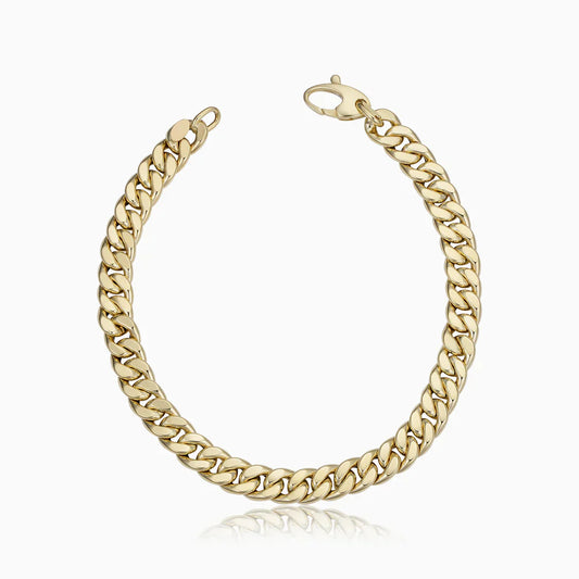 Mayzarine | Bracciale Cubano in Oro 18k