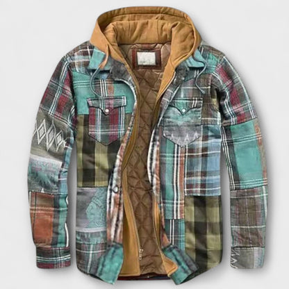 Giacca a Motivi Quadri