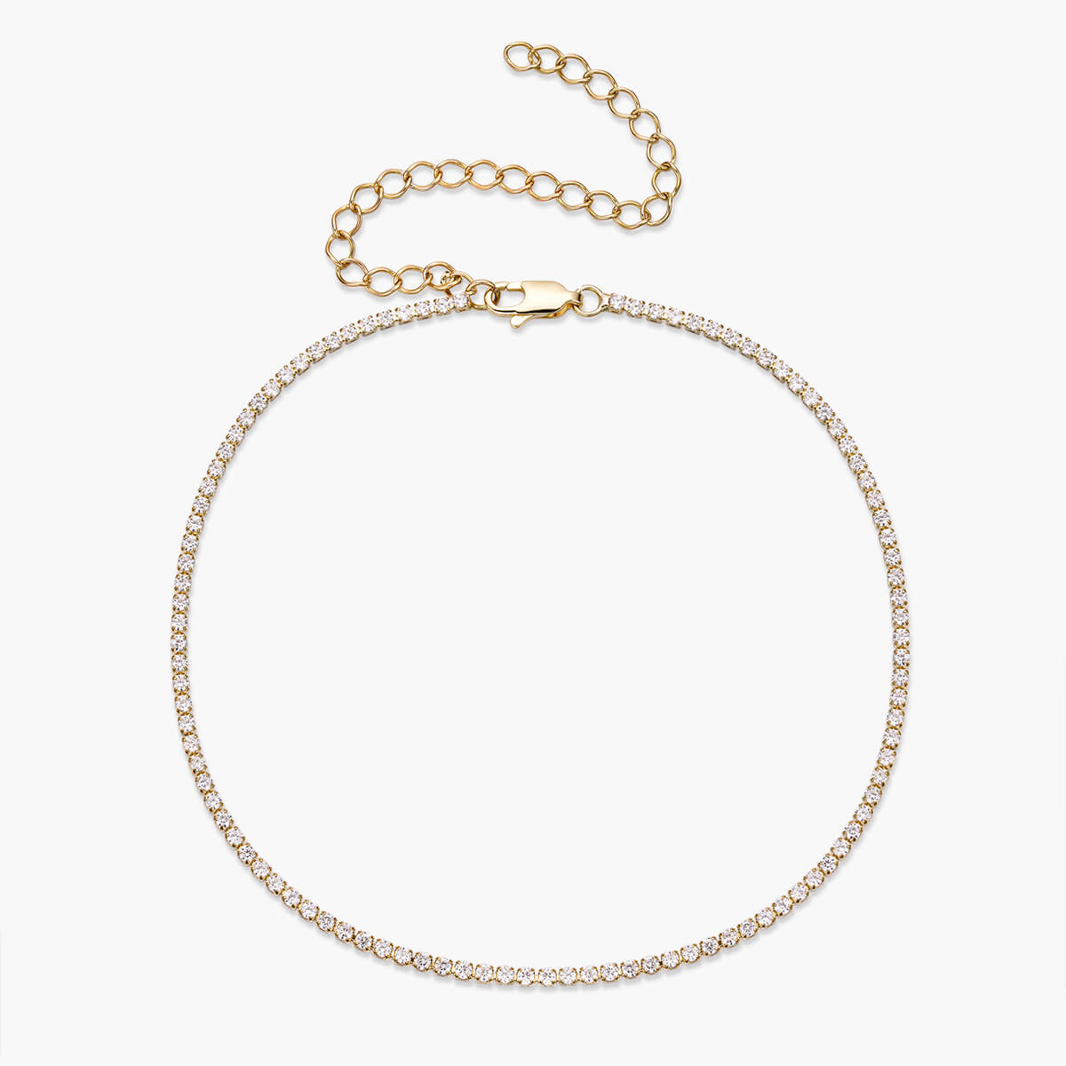 Crystal Line Choker (2 mm)