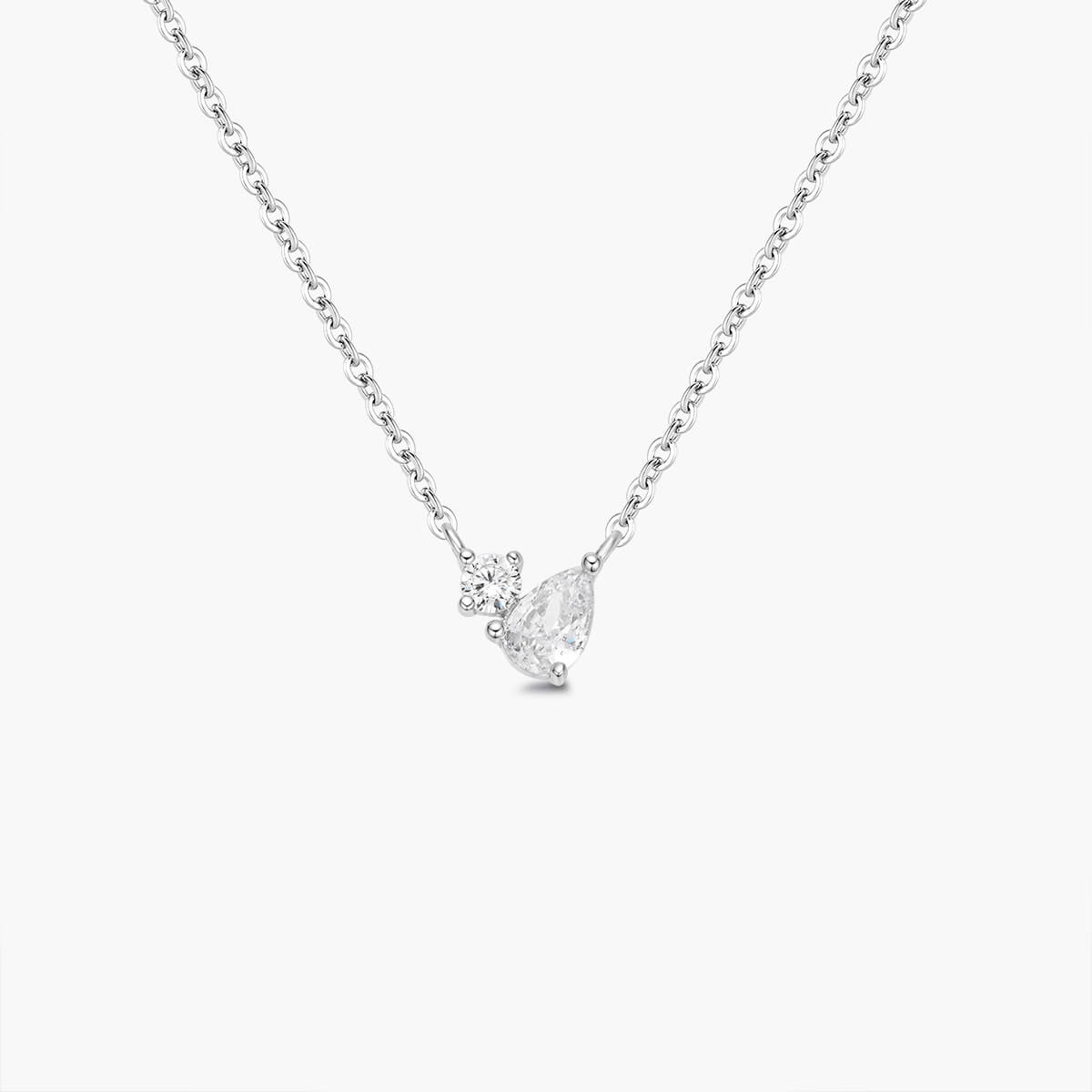 Pear Duo Necklace