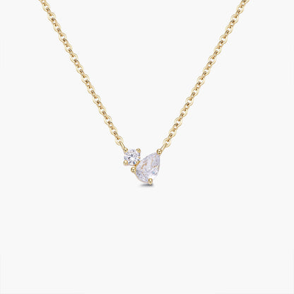 Pear Duo Necklace