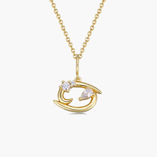 Cancer Zodiac Necklace