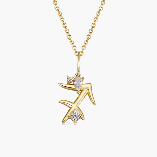 Sagittarius Zodiac Necklace