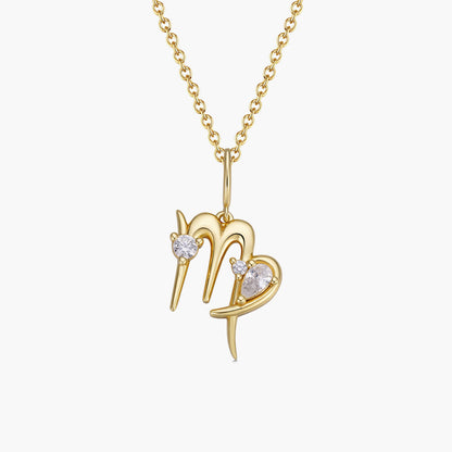 Virgo Zodiac Necklace