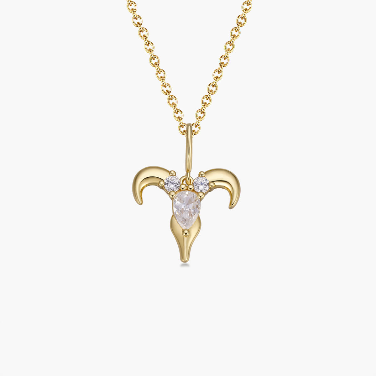 Aries Zodiac Necklace