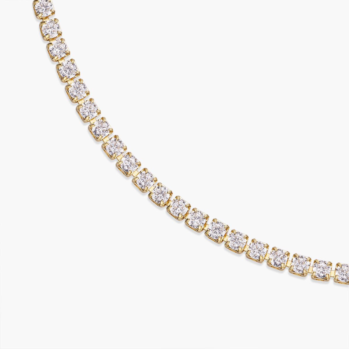 Crystal Line Choker (4 mm)