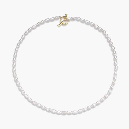 Oval Pearl Choker
