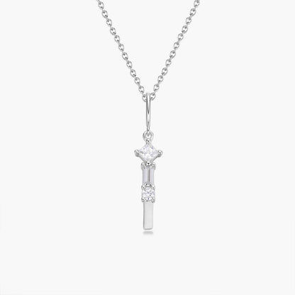 Initial Necklace – Silver