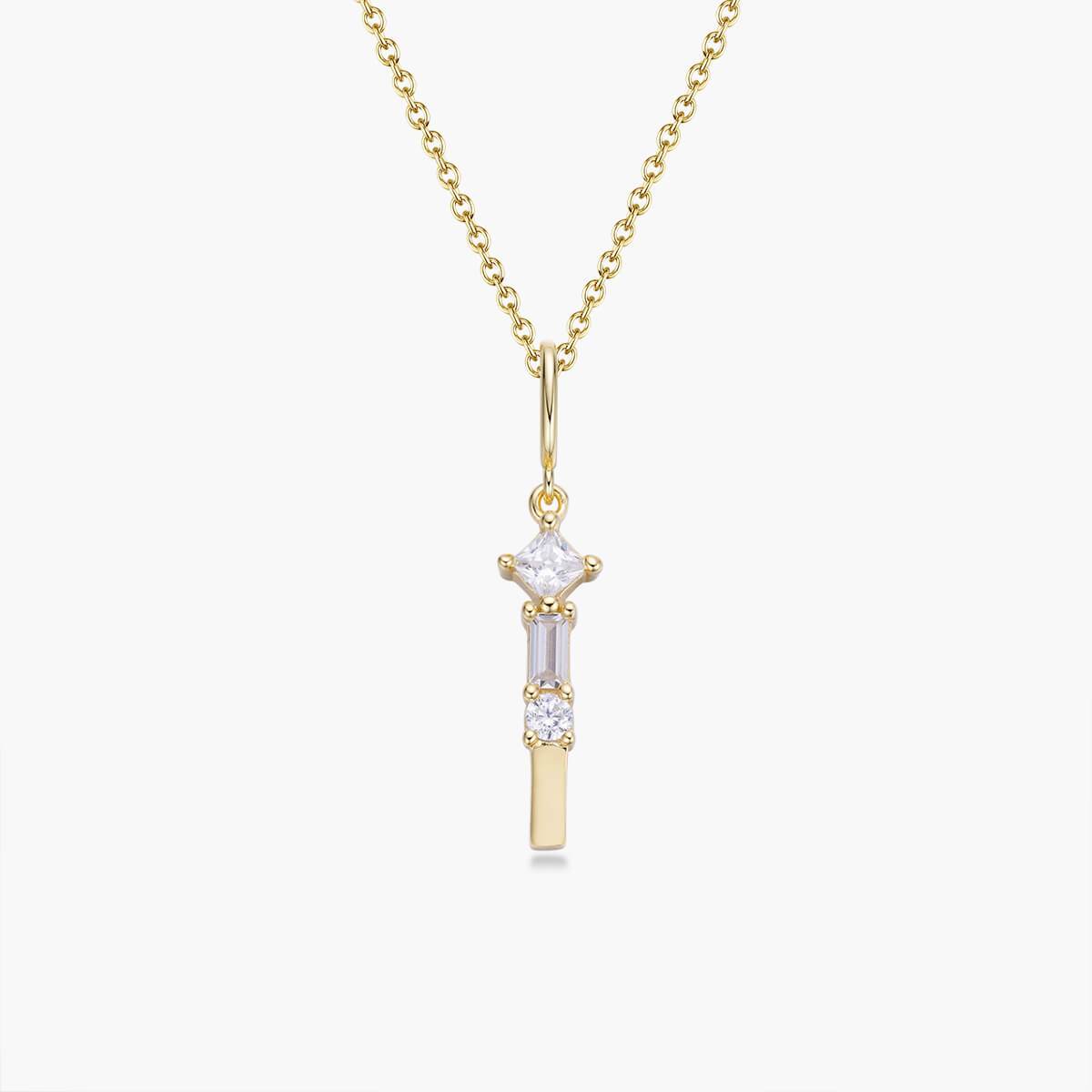 Initial Necklace – Gold