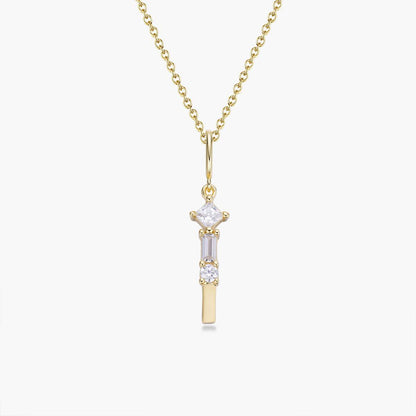 Initial Necklace – Gold