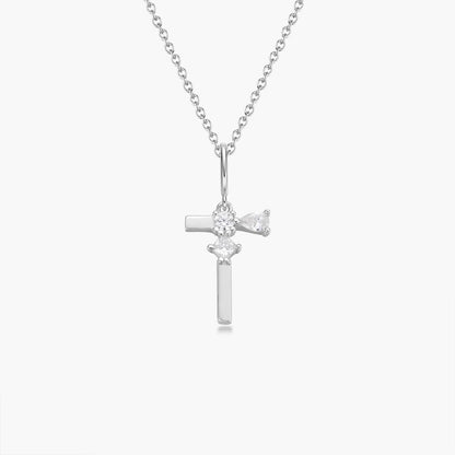 Initial Necklace – Silver