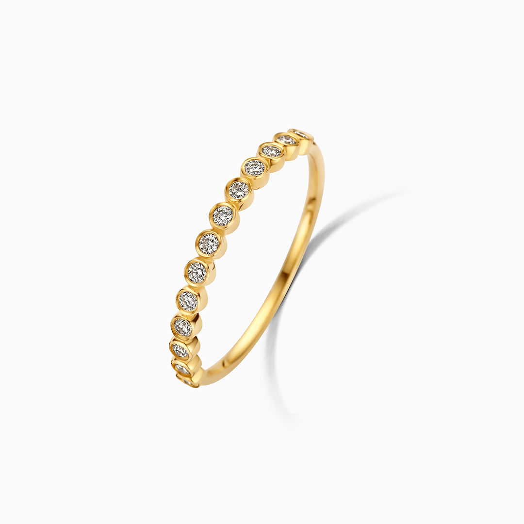 Isavianne | Anello di diamante in oro 18 carati