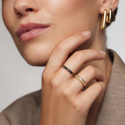 Velerianne | Anello Solido in Oro 14k