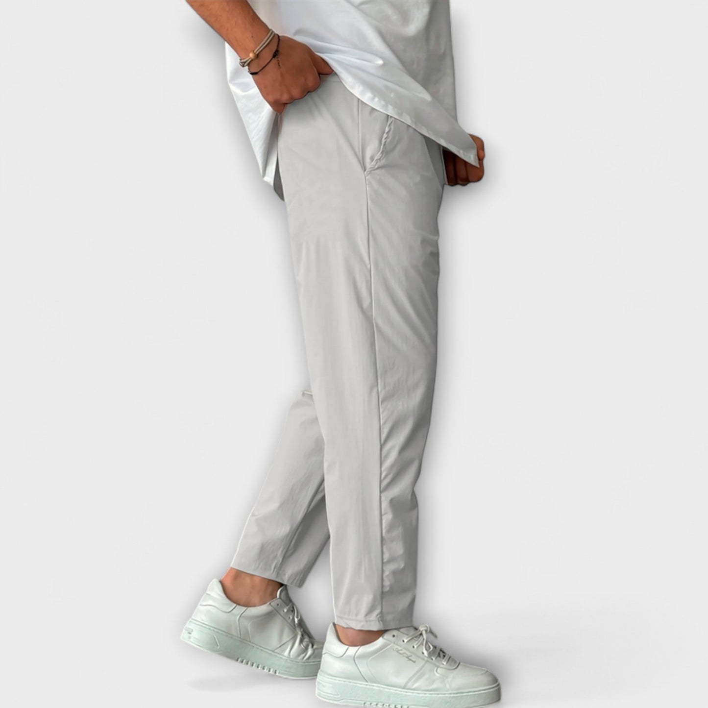 Pantaloni Leggeri a Vita Alta