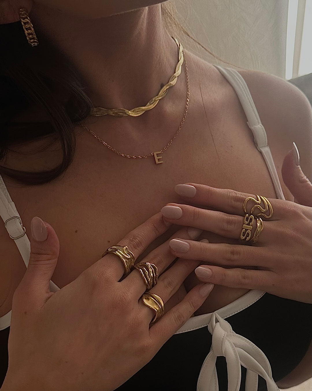 Jaylinette | Anello Grande in Oro 18K