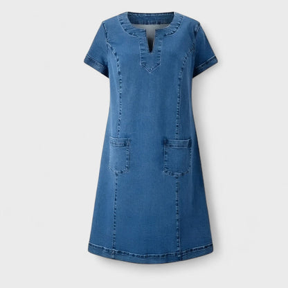 Julia – Abito in denim con tasche