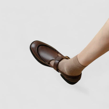 Avery - Scarpe ortopediche a punta quadrata Mary Jane