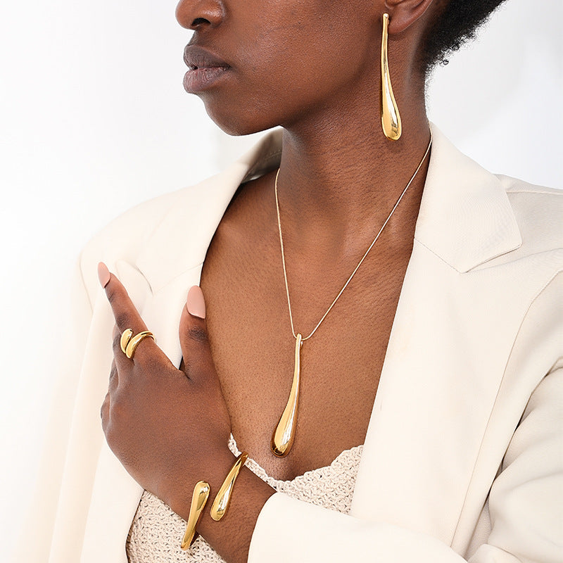 Set di gioielli Water Drop