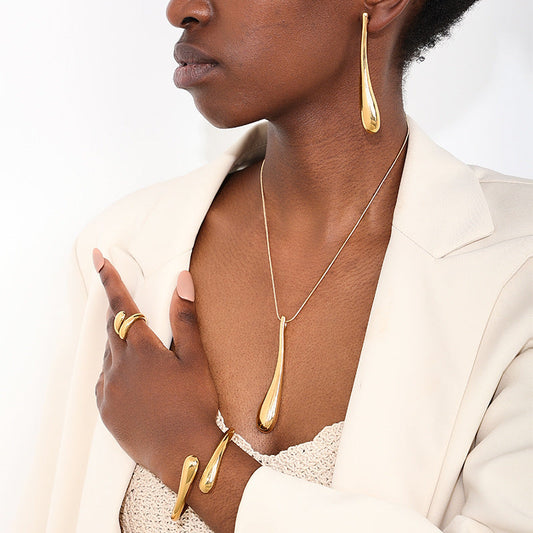 Set di gioielli Water Drop