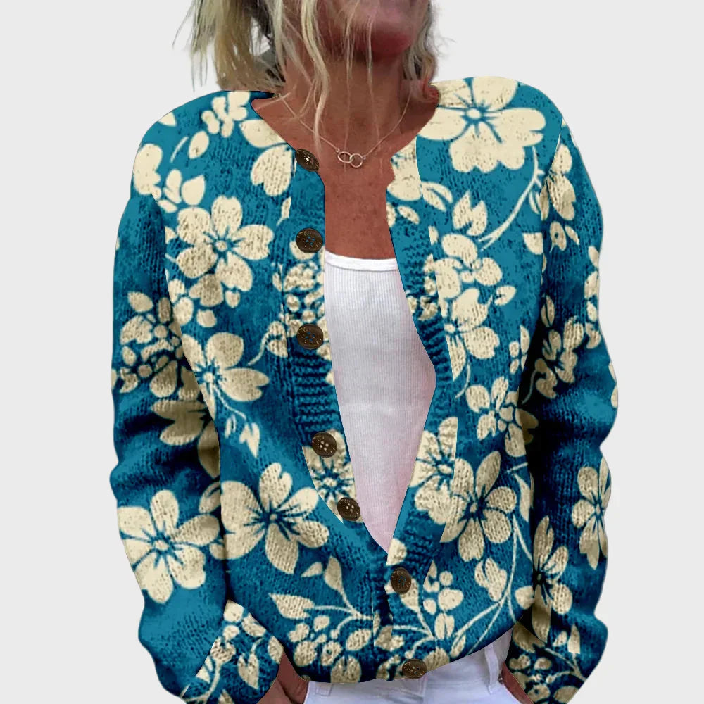 Gilet in maglia elegante con motivi