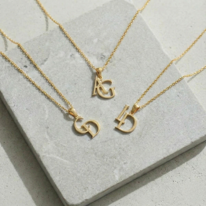 Collana con lettere personalizzate