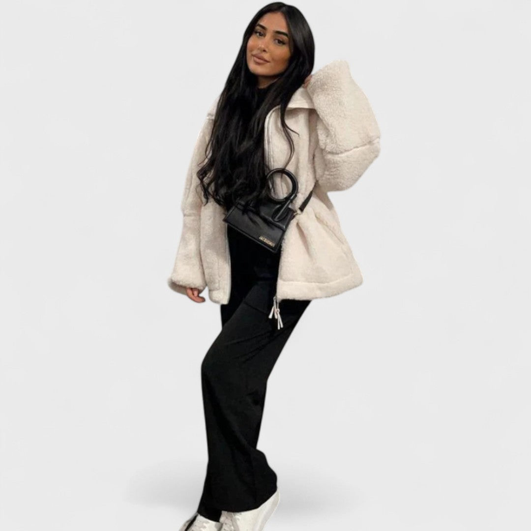 Kaja - Cappotto morbido di peluche