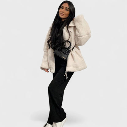 Kaja - Cappotto morbido di peluche