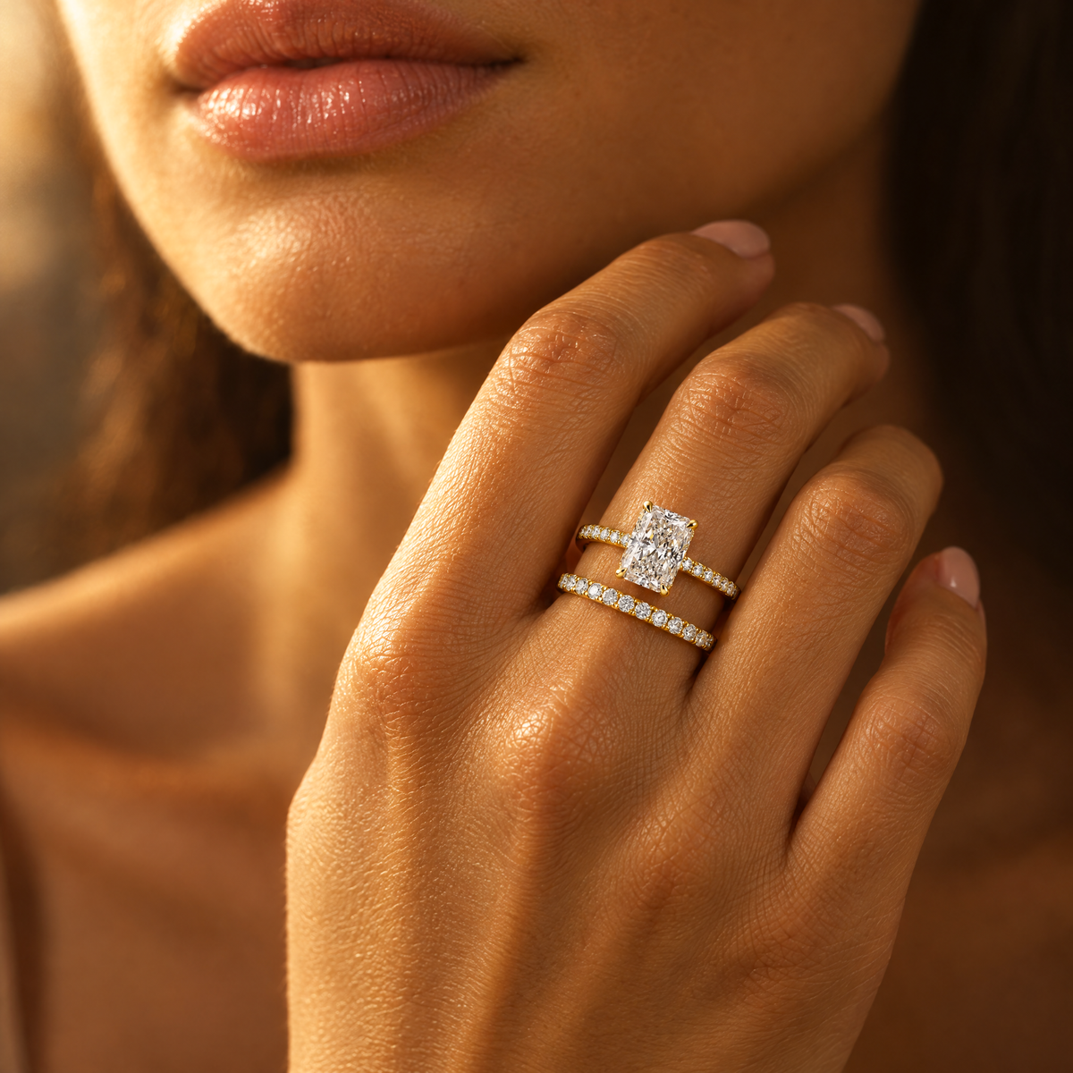 Minimalist Gold Band ring