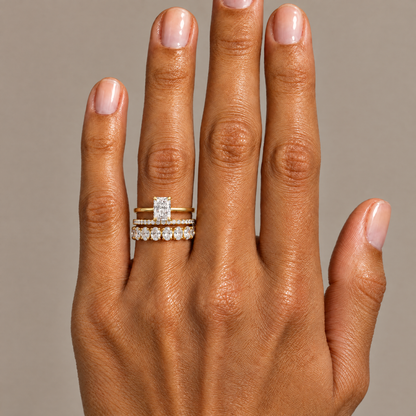 Radiant-Cut Solitaire ring