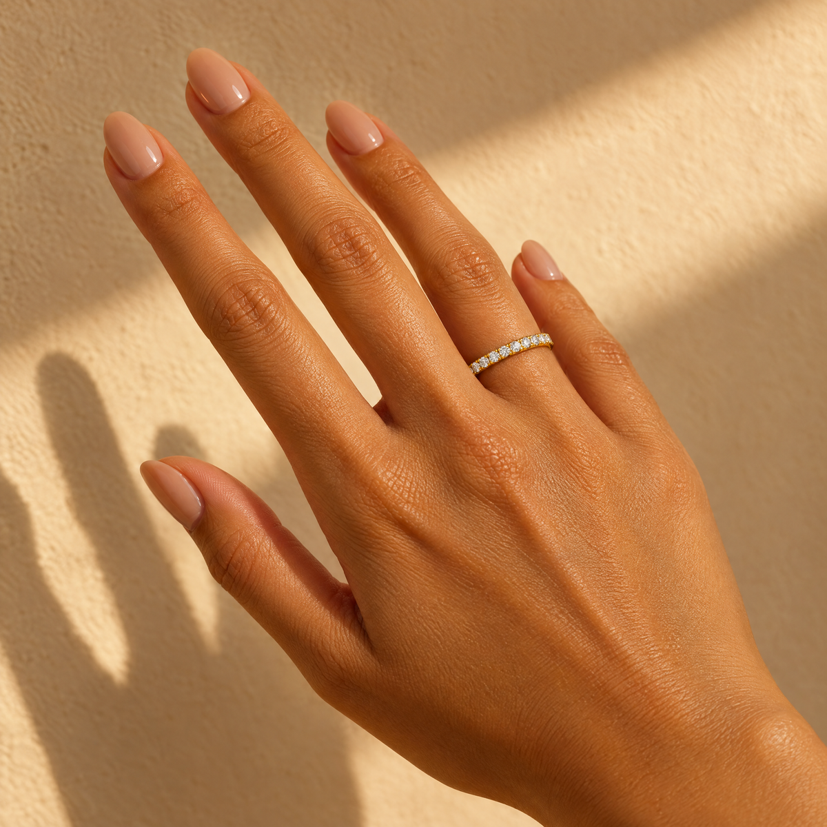 Slim Pavé Band ring