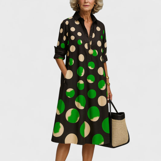 Daniela - Abito midi di lusso per un'eleganza senza sforzo