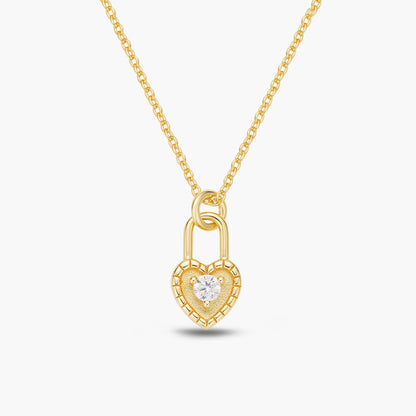 Heart Lock Necklace