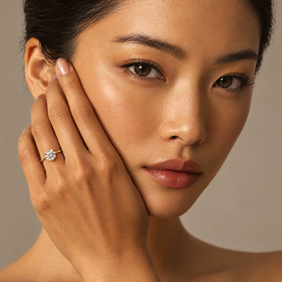 Round Solitaire ring