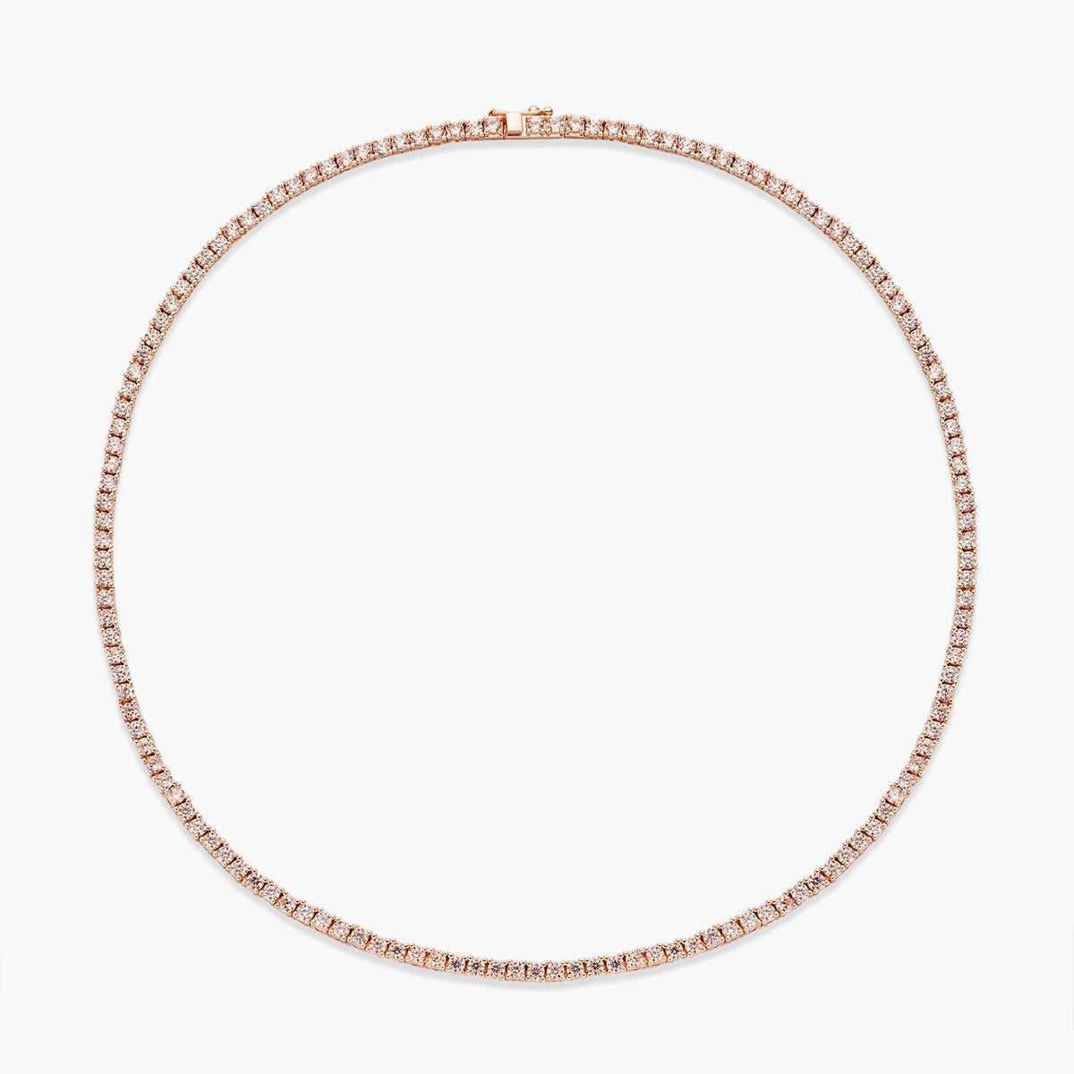 Coloured Tennis Necklace (2.5 mm)