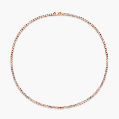 Coloured Tennis Necklace (2.5 mm)