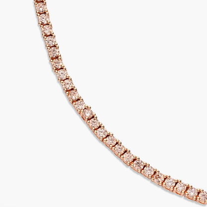 Coloured Tennis Necklace (2.5 mm)